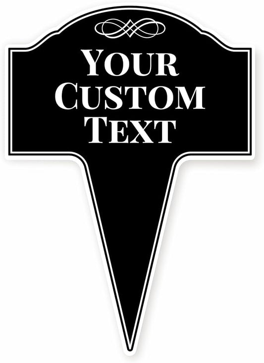 Personalized Aluminum Yard Stake Sign 10x14
