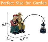 Teaeeno Couple Decor Outdoor Solor Light, Timeless Moments for A Lifelong Partnership, Gifts for Garden/Patio Decor, Essential Gifts for First Love/Anniversaries,Creating A Romantic Ambiance(Color)