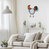 VEWOGARDEN Decorative Rooster Outdoor Thermometer Waterproof Metal Indoor Outdoor Thermometer for Patio, Garden, Backyard & Indoor Home Décor