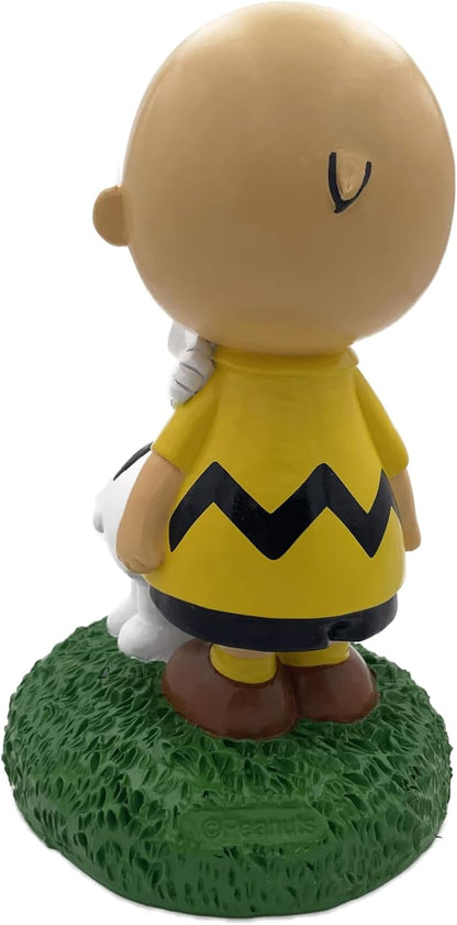 Peanuts® Charlie Brown & Snoopy Hugs Everyday Outdoor Garden Statue, 8" Tall, Officially Licensed Peanuts® Product…