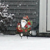 Briarwood Lane Wagon Gnome Metal Art