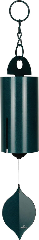 Woodstock Wind Chimes Heroic Windbell Wind Chimes for Outside, 40" Green Large Windchime for Outdoor Garden, Patio, Porch Wind Bell, Deep Tone Sound