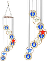 Red Carpet Studios 15182 Patriot Spiral Wind Chime, Air Force