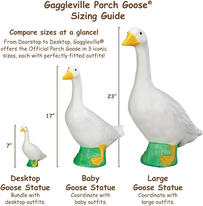 Fox Valley Traders Scarecrow Large Goose Outfit by Gaggleville