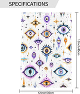 Evil Eyes Garden Flags 12×18 Inch Funny Double Sided Decorative Yard Banner Seasonal Flag for Outdoor Outside Decor