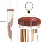 Wind Chimes Outdoor Memorial, 18 Aluminum Alloy Tubes Handcrafted for Superior Musical Performance and Durability, Hanging Decoration for Home Garden Yard Patio Porch Christmas