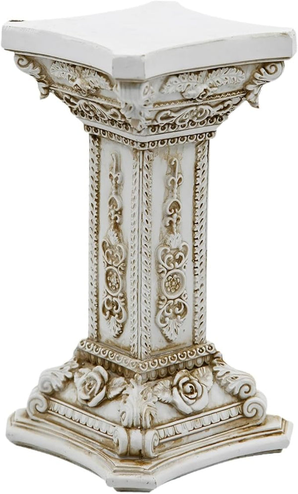 Roman Pillar Statue Sculpture Garden Pedestal Decorative Roman Column Statue Figurine for Party Indoor Outdoor Decoration