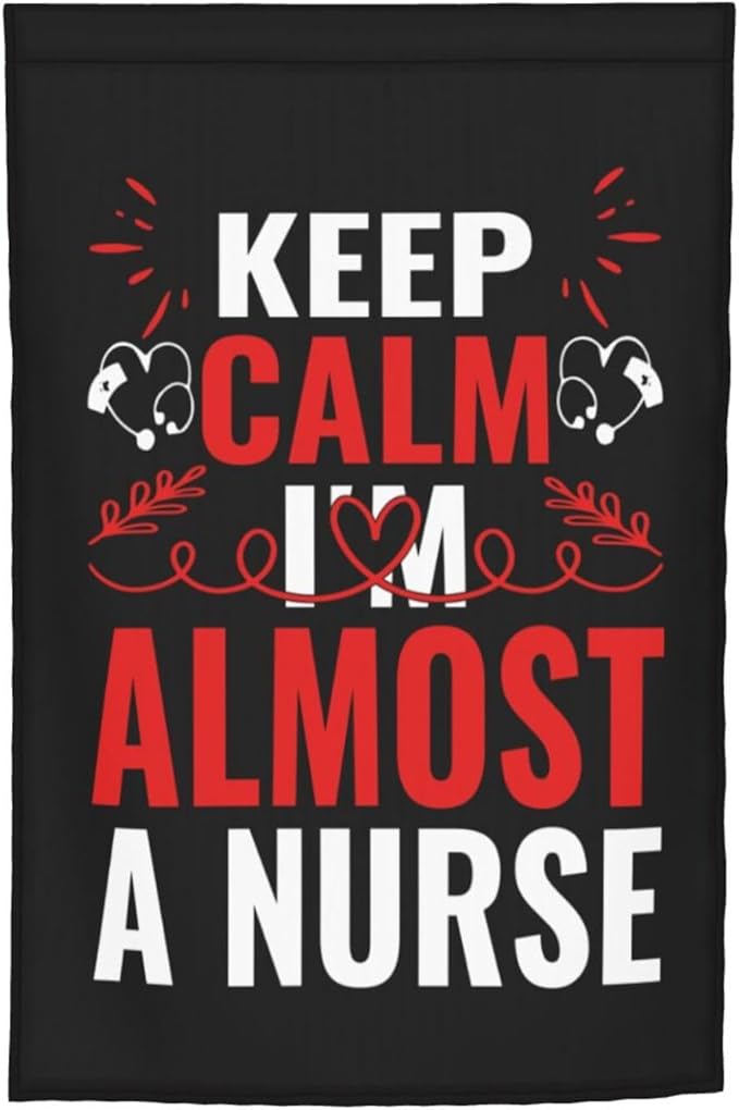 Nurse Garden Flag Double Sided Vertical 12×18 Inch Nurse Day Garden Flag Banners Double Sided For Lawn Patio Yard Garden Home Outdoor Decor -2