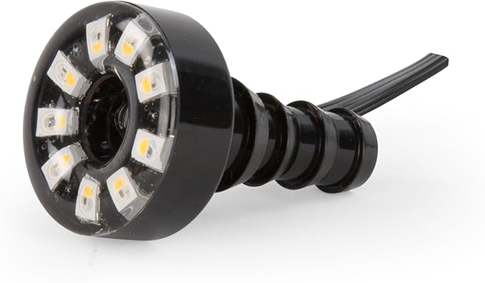 Aquascape Warm White LED Fountain Accent Light for Outdoor Water Fountains & Water Features, Submersible Pond Lighting, 84008