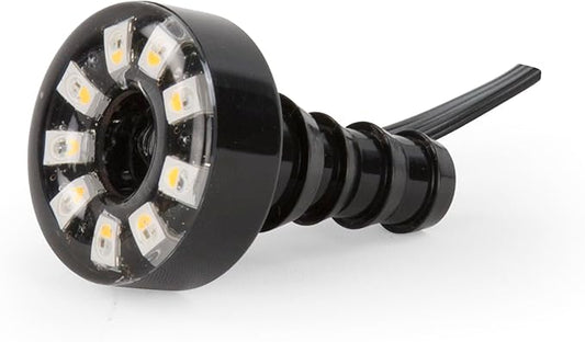Aquascape Warm White LED Fountain Accent Light for Outdoor Water Fountains & Water Features, Submersible Pond Lighting, 84008