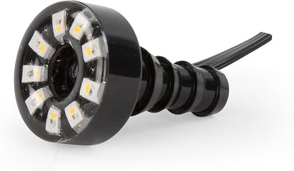 Aquascape Warm White LED Fountain Accent Light Kit with Transformer for Outdoor Water Fountains & Water Features, Submersible Pond Lighting, 84009