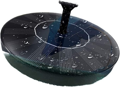 JOEBO Electric Submersible Pump Outdoor Bird Bath Solar Fountain Water Pump Direct Sale Floating Solar Fountain Pool Pond Home Garden Decoration (Color : 13cm 1.2W)