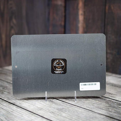Cattle Crossing Sign Vintage Retro Decor Cow Ranch Signs Decorations Farm Animal Gift 8 x 12 High Gloss Metal 208120067031
