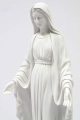 Vittoria Collection 19 Inch Our Lady of Grace Italian Statue Sculpture Figurine Made in Italy Indoor Outdoor Garden