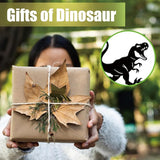 SUPERDANT 2PCS Metal Dinosaur Garden Decor for Outside Tyrannosaurus Rex Yard Stakes for Decorations Outdoor Statues Iron Art Stake Decorative Silhouette Lawn Ornament Patio Porch Farmhouse Decor Gift