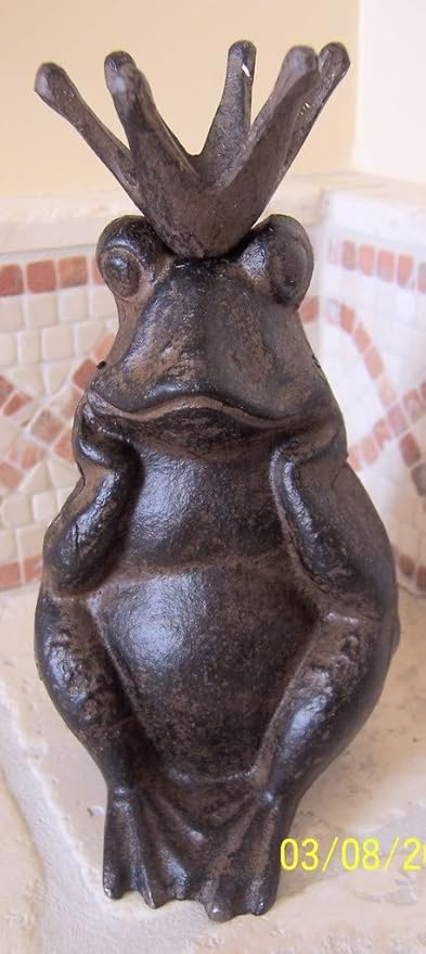 Cast Iron Prince Charming Frog