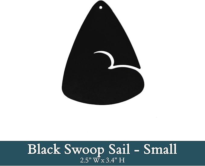 Personalized Wind Chime Sail, Sail Only, Engraved Windchime Tag, Custom Wind Chime Plaque, Replacement Windchime Sail