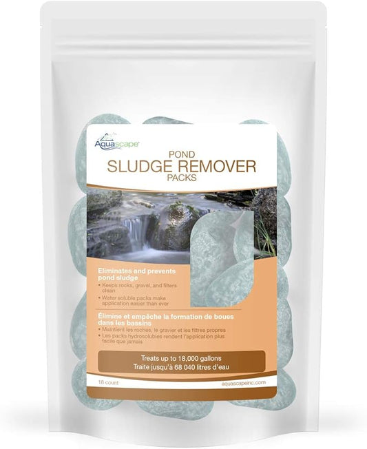 Aquascape Pond Sludge Remover Water Treatments Packs, 18 packs | 96081