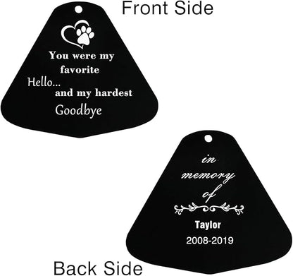 Memorial Wind Chimes Personalized Outdoor Sympathy Wind Chimes Gift Keepsake for Deceased Loved Aluminum Tubes Wind Bell for Garden/Patio Deco 30 Inch