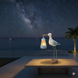 Solar Seagull Statues for Garden and Home Decor,Funny Garden Decor Beach,Pool,Patio,Lawn,Yard,Porch,Perfect Garden Gift