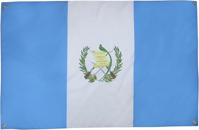 AZ FLAG Guatemala Flag 150 x 90 cm with 4 Eyelets for Balcony or Wall