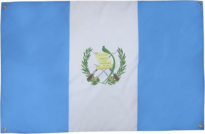 AZ FLAG Guatemala Flag 150 x 90 cm with 4 Eyelets for Balcony or Wall