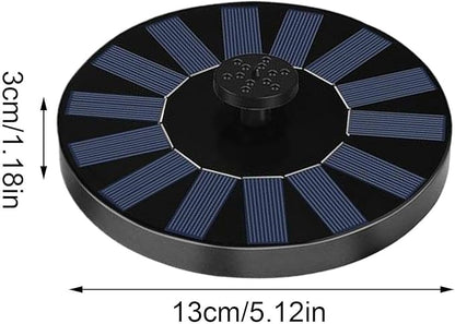 Solar Fountain for Bird Bath: Floating Mini Solar Powerd Water Fountain Outdoor with 6 Nozzles 2026 Upgraded Mini Fountains Pump for Brids Bath Garden Pond Pool