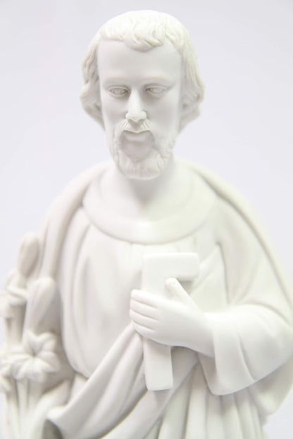 Vittoria Collection 16 Inch Saint St. Joseph The Worker Statue Sculpture Figurine Made in Italy Indoor Outdoor Garden