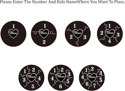 Personalised 37” Tree of Life Outdoor Wind Chimes Engraved With Child's Name, Mothers Day Gifts,Gifts for Mom from Daughter, Son - Birthday Gifts, Thank You Gifts for Mom