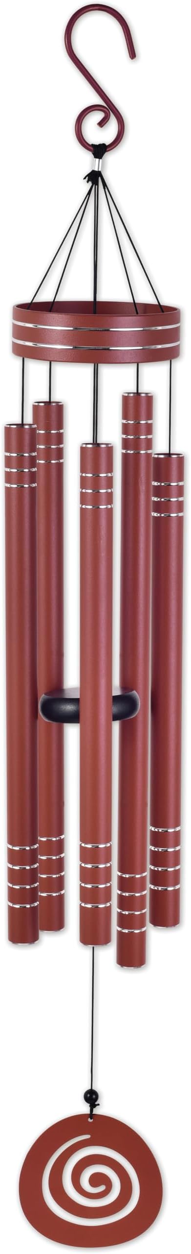 Sunset Vista Designs Burgundy Wind Chime, 41-inch Height