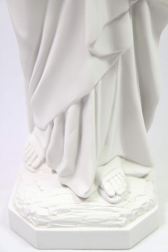 Vittoria Collection 25.5 Inch Saint St Joseph with Child Italian Statue Sculpture Figurine Made in Italy Indoor Outdoor