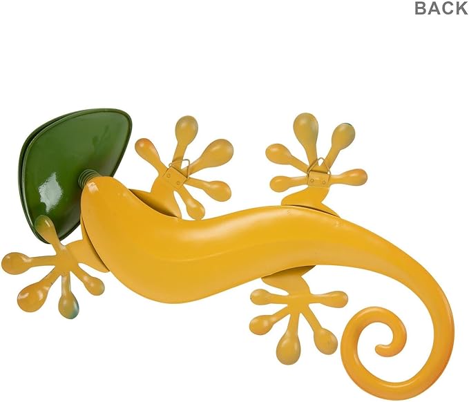 Hobby Lobby Metal Gecko Wall Art, Bouncing Head Design, Spring (Green)