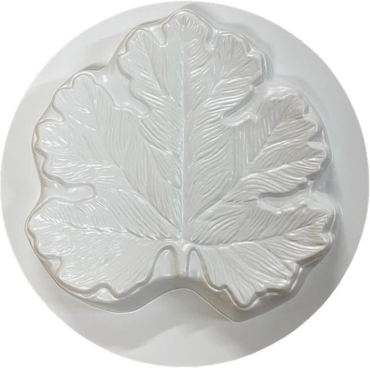 Big Leaf Stepping Stone Mold,Concrete Stepping Stone Mold, Decor, 14.5 Inch