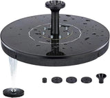 Solar Bird Bath Fountain Pump, Floating Garden Water Pump, Outdoor Patio Porch Backyard Pond Pool Landscape Decorative Bird Bath Feature
