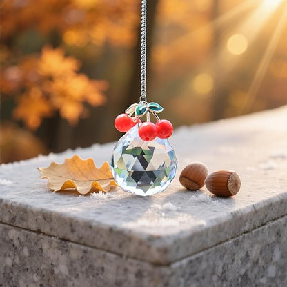 Crystal Sun Catcher Rainbow Maker, Ideal Window Prism Suncatcher (A)