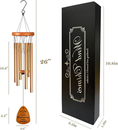 House Warming Gifts New Home, Housewarming Gifts Wind Chimes for Women Men, New Home Gift, New House Gift Ideas, Housewarming Gift Ideas for Friend Family Couple New Homeowner Neighbor