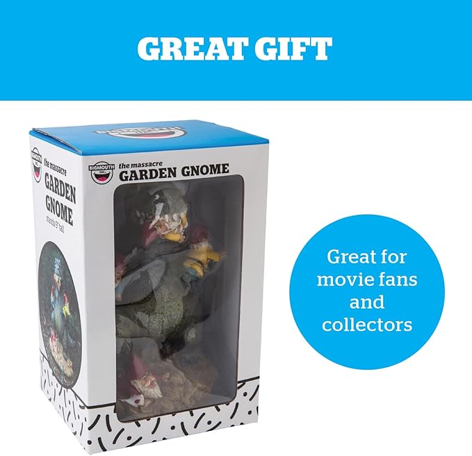 Godzilla Garden Gnome Statue, Outdoor Lawn & Yard Monster Figurine Sculpture Decorations, Funny Housewarming Gag Gift