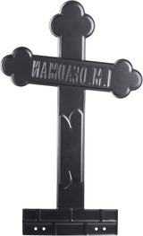 3-D Metal Halloween Ghost Cemetery XL 17" Tombstone w Stakes -I.M DEADMAN-Durable, Rustproof, UV Raised Printing-Upgrade Your Haunted House Mansion w Cemetary Lawn Decor-No More Flimsy Foam Graveyards