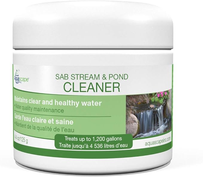 SAB Stream & Pond Clean by Aquascape 4.0 oz (treats 1,300 gallons) - 98898