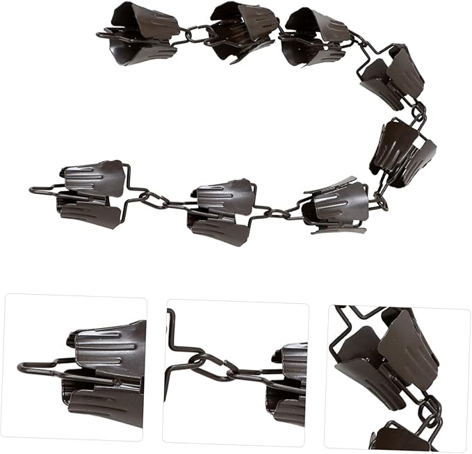 Rain Chain Bell Decorative Rain Chain for Outside Japanese Style Rain Chain Bells