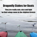 Tuxiaobu 20 Pcs Garden Dragonfly Stakes - Fake Dragonflies Removable Plastic Fake Dragonfly Garden Decor - Dragon Fly Dragon Flies Indoor Outdoor Decorations