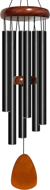 Bursvik Wind Chime for Outside, 29 inch Aluminium Metal Wind Chimes, Relaxing Soothing Wind Chimes Outdoor, Decoration for Garden, Patio, Yard, Home, Gift for Mother's Day, Birthday(Waterdrop)