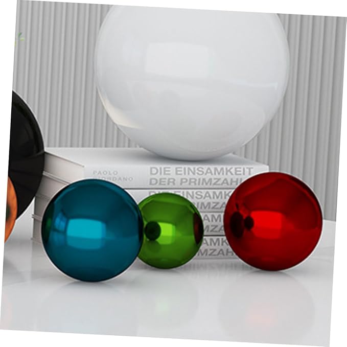 Stainless Steel Gazing Ball 6 Inch Polished Mirror Garden Sphere Decorative Outdoor Reflection Globe Metal Garden Ball Decor