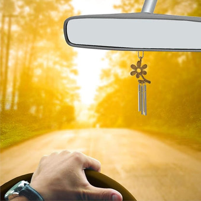 Jacob's Musical Car Charm, Daisy Flower, Mini Wind Chime