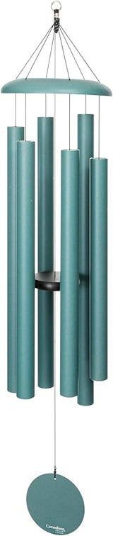 Corinthian Bells by Wind River - 60 inch Patina Green Wind Chime for Patio, Backyard, Garden, and Outdoor Decor (Aluminum Chime) Made in The USA