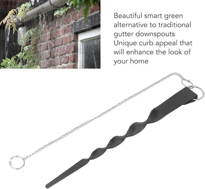 HERCHR Rain Chains Direct,Rain Chain Anchor for Copper Gutter Chains,Stainless Steel Rain Chain Ground Anchor/Stake for Garden Gutter