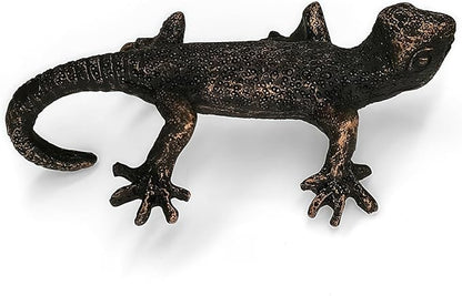 Gecko Plants Pot Hanger Flower Pot Decorations Pot Hugger Resin Statue Sculptures Climbing Lizard Flower Figurine for Garden Outdoor Fairy Garden Fence Lawn Gecko Ornaments Home Office Decoration