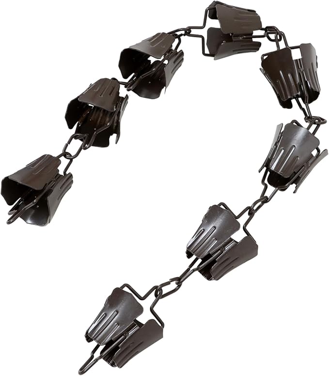 Rain Chain Bell Decorative Rain Chain for Outside Japanese Style Rain Chain Bells