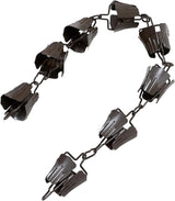 Rain Chain Bell Decorative Rain Chain for Outside Japanese Style Rain Chain Bells
