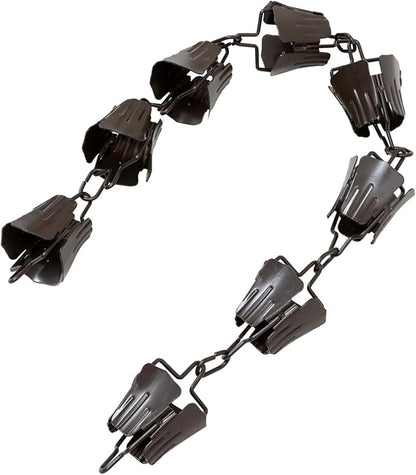 Rain Chain Bell Decorative Rain Chain for Outside Japanese Style Rain Chain Bells